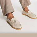 Bellagio Suede Luxe Loafers - Elegante Heren Instappers | Mokum Alef