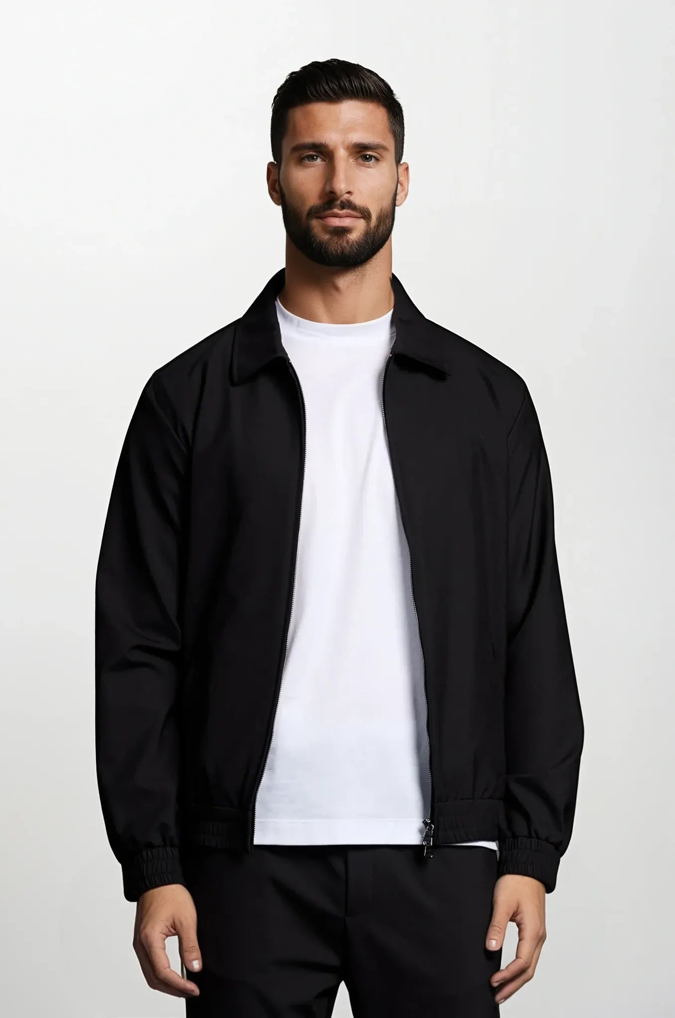 Midnight Core Tech Set - Zwarte Stretch Heren Outfit | Mokum Alef