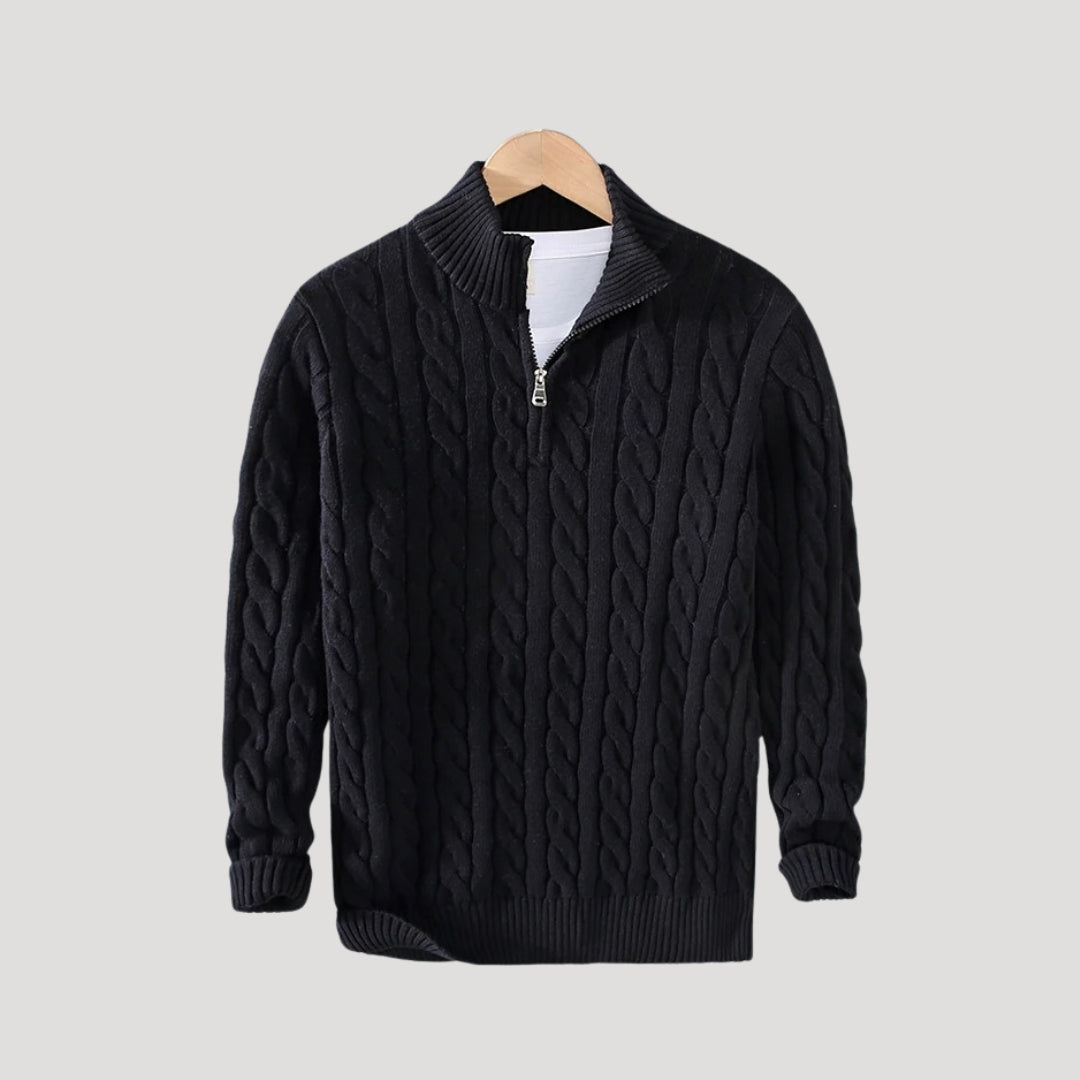 Half Zip Sweater Heren – Comfortabele & Moderne Trui