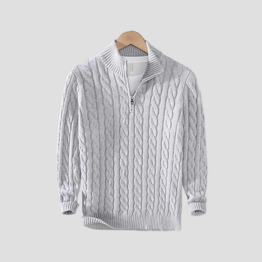 Half Zip Sweater Heren – Comfortabele & Moderne Trui