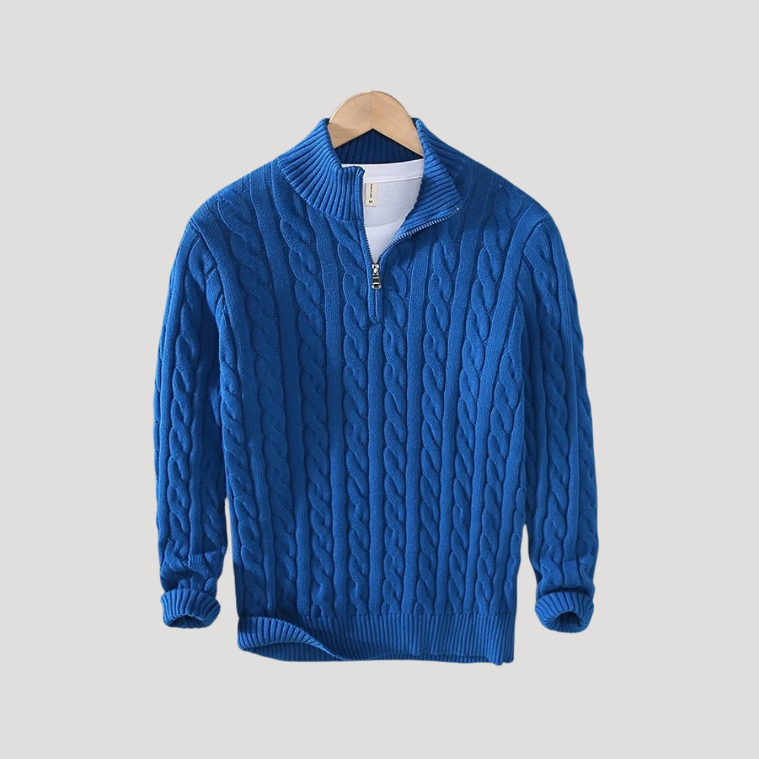 Half Zip Sweater Heren – Comfortabele & Moderne Trui