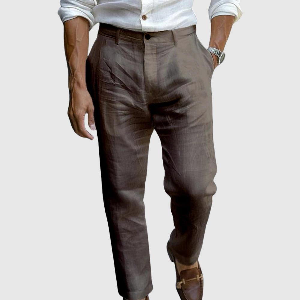 Marco Heritage Trousers - Straight Fit | Mokum Alef