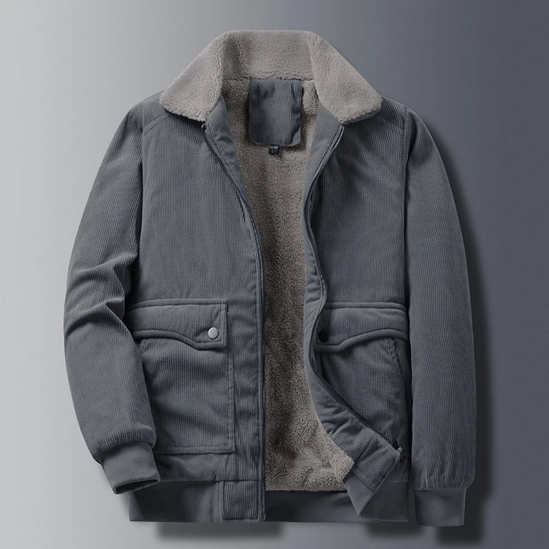Valentino Relaxed Bomber Jacket – Fleece Kraag Bomberjack | Mokum Alef