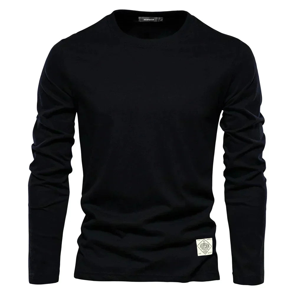 Rivaro Longsleeve | Heren Shirt met Lange Mouwen – Moderne Comfort Fit