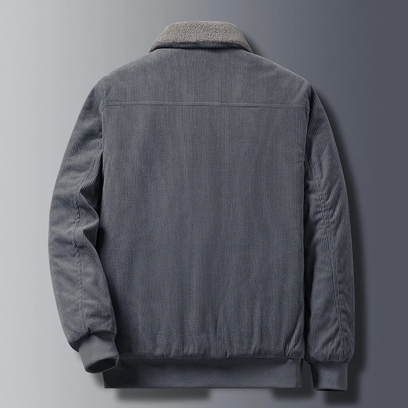 Valentino Relaxed Bomber Jacket – Fleece Kraag Bomberjack | Mokum Alef
