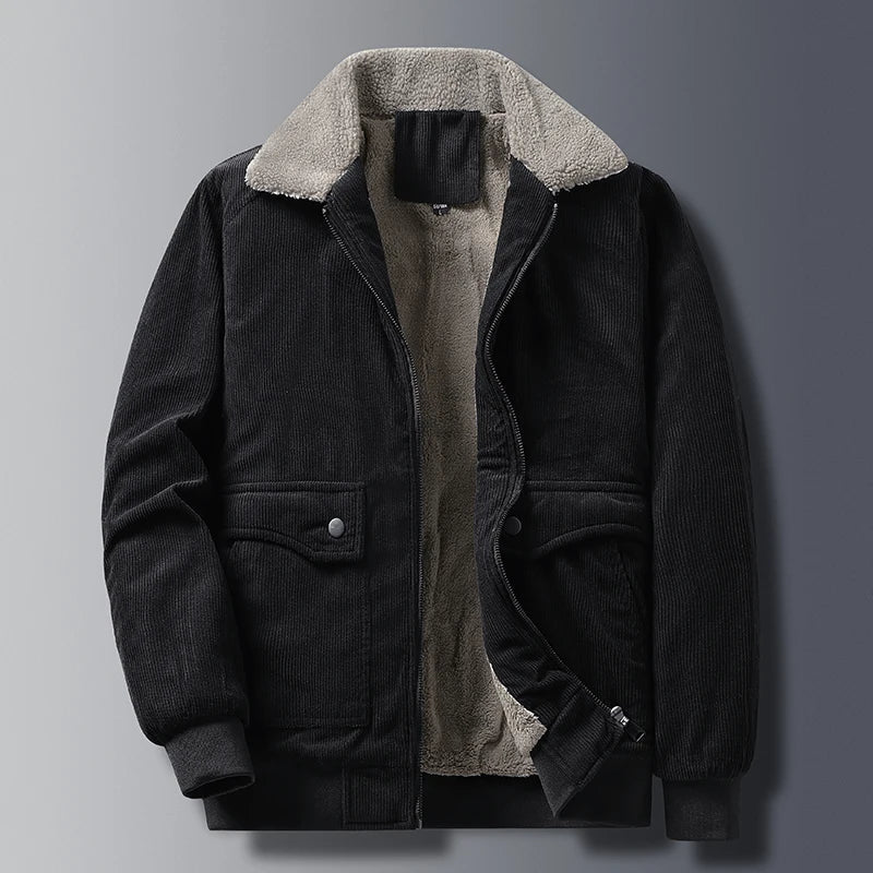 Valentino Relaxed Bomber Jacket – Fleece Kraag Bomberjack | Mokum Alef