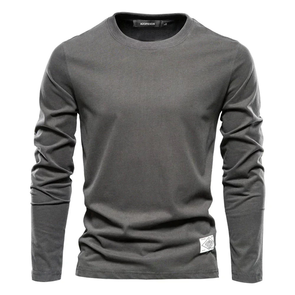 Rivaro Longsleeve | Heren Shirt met Lange Mouwen – Moderne Comfort Fit