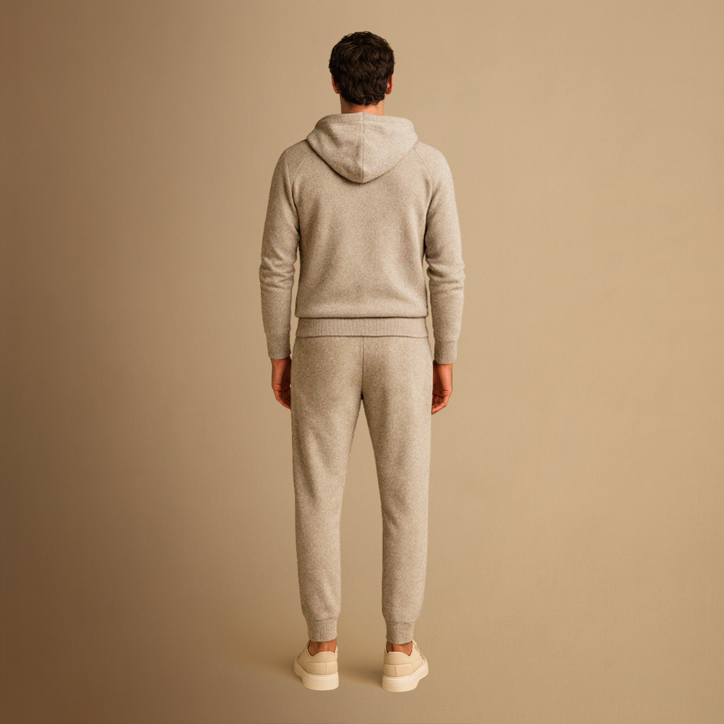 Heren Trainingspak Set – Hoodie met Rits & Jogger Broek All Season