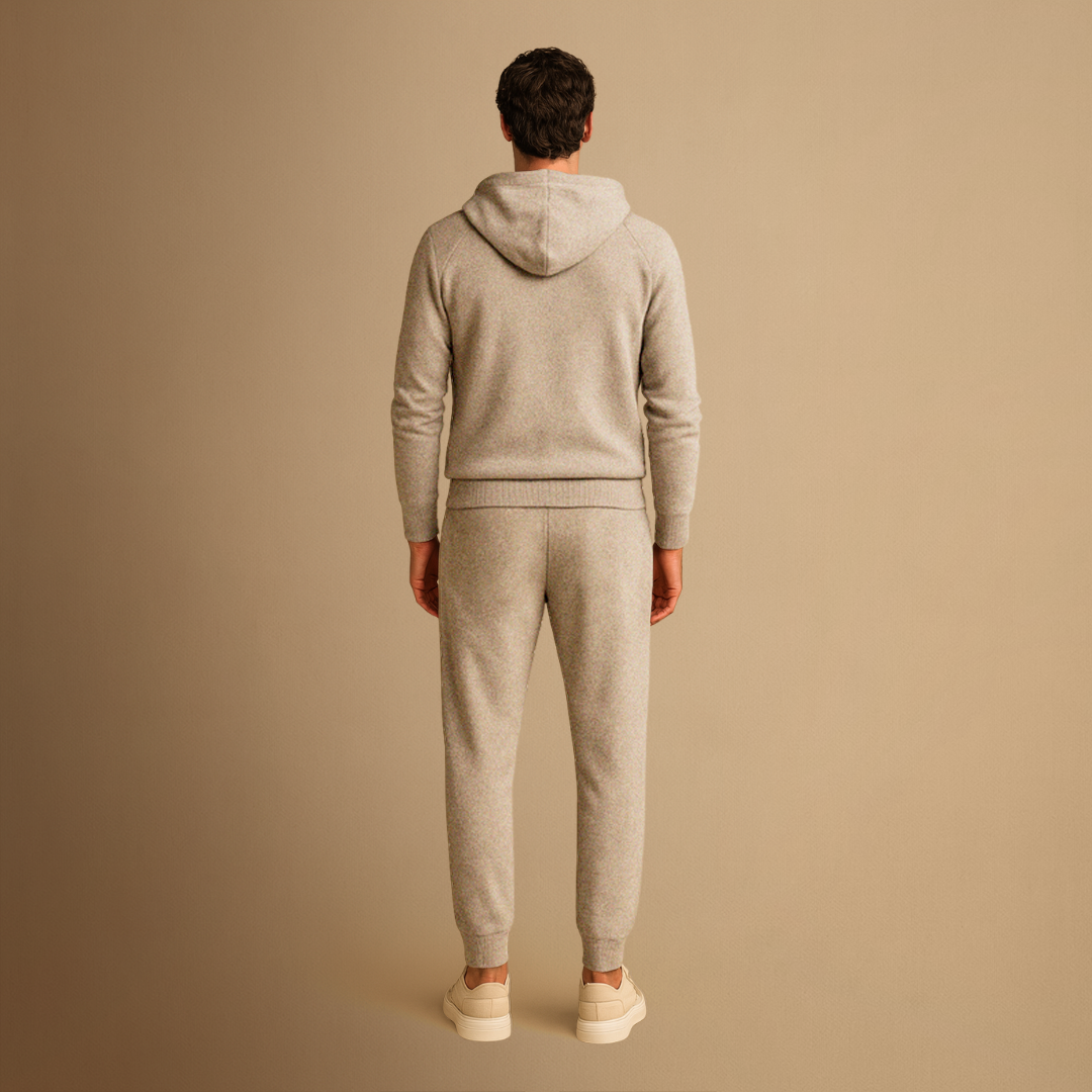 Heren Trainingspak Set – Hoodie met Rits & Jogger Broek All Season