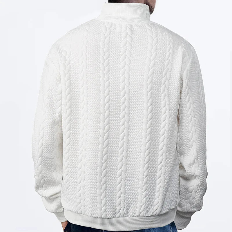 Orin Quarter Zip Knit | Heren Trui – Fijn Gebreid, Comfort & Moderne Look