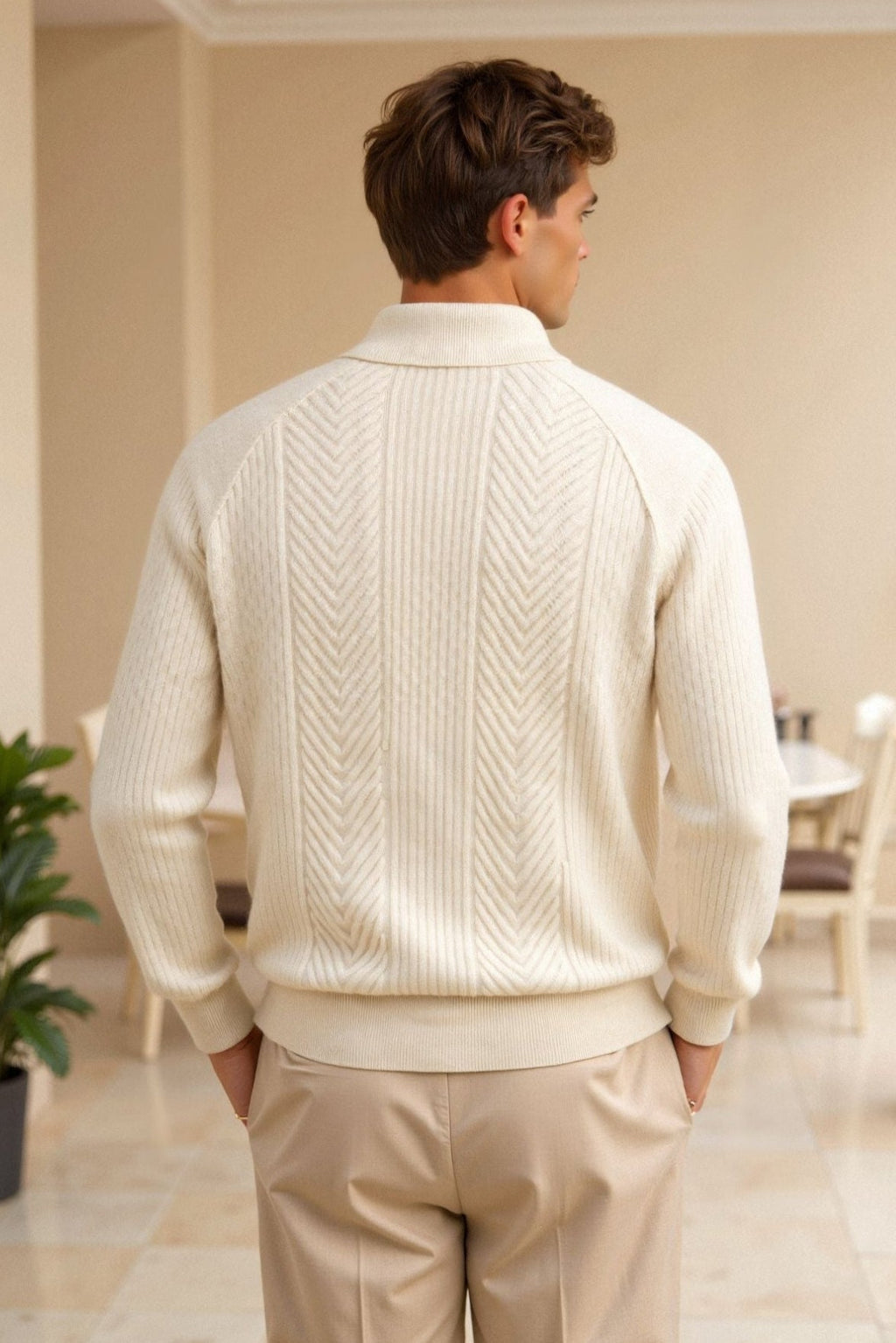 Retro Trui Dames Lange Mouw – Zachte & Vintage Sweater