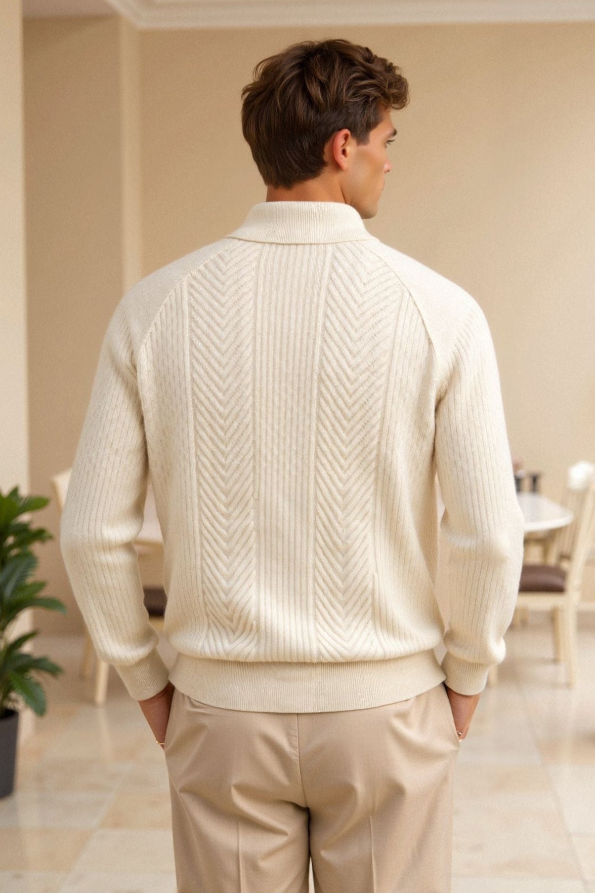 Retro Trui Dames Lange Mouw – Zachte & Vintage Sweater