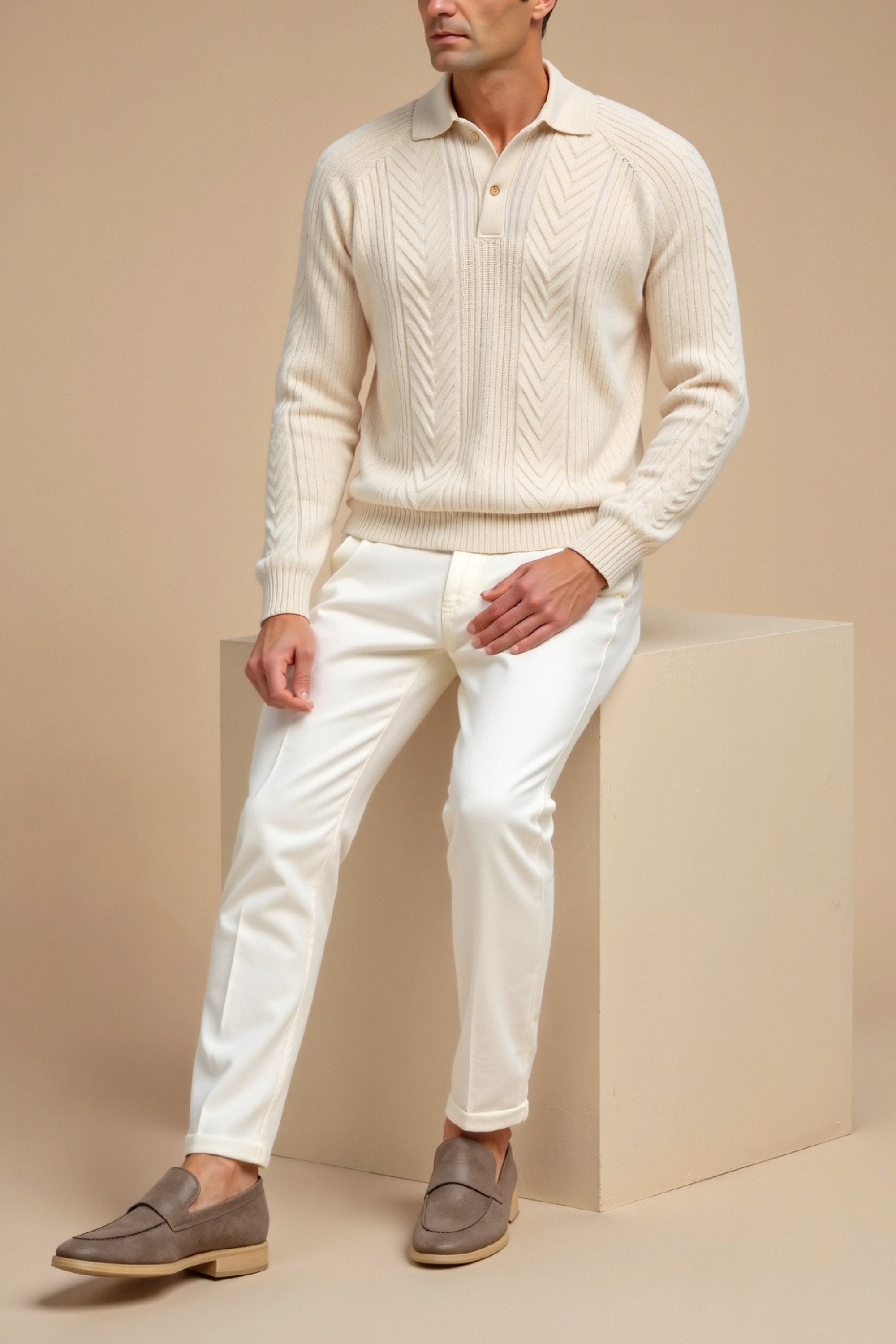 Retro Trui Dames Lange Mouw – Zachte & Vintage Sweater
