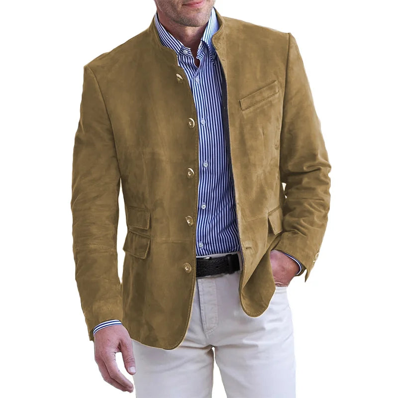 Modern Heritage Coat – tijdloze herenjas met minimalistische pasvorm in elegante stijl