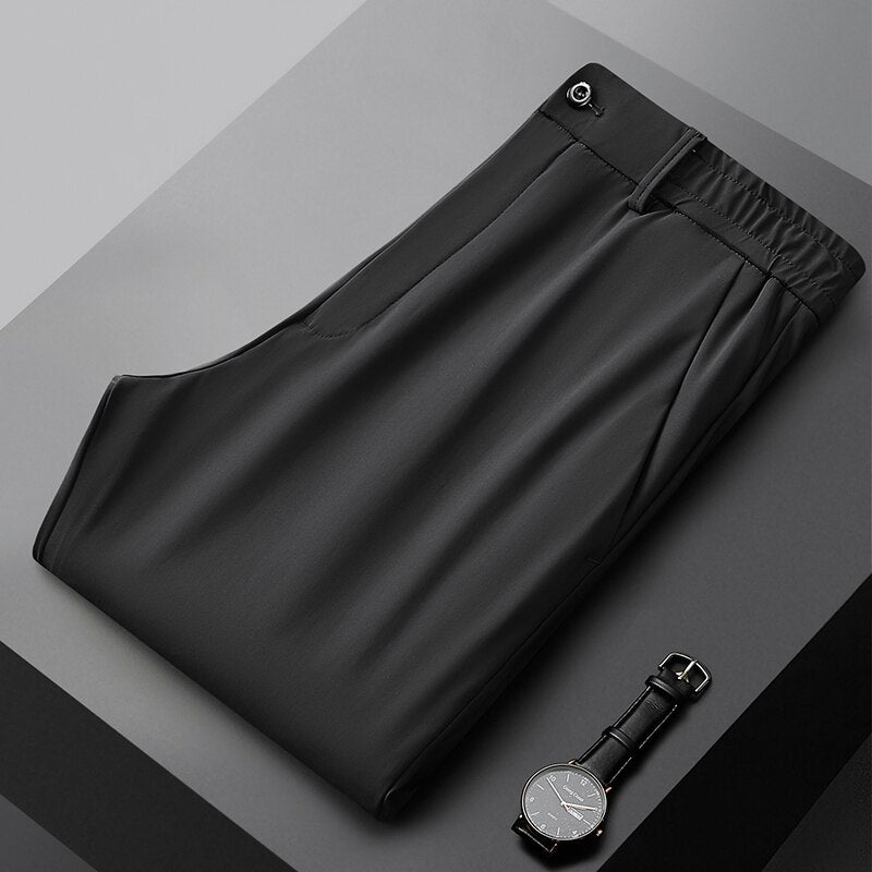 London Flex Executive Trousers - Zakelijke Heren Stretch Pantalon | Mokum Alef