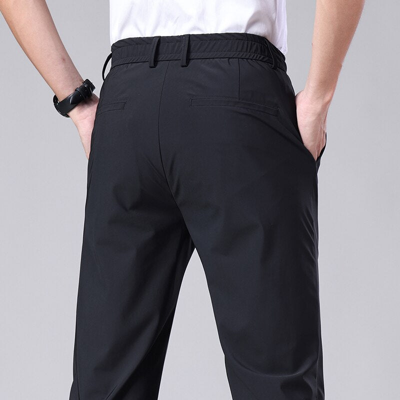 London Flex Executive Trousers - Zakelijke Heren Stretch Pantalon | Mokum Alef